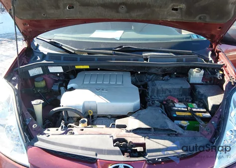 2007 Toyota Sienna Le z USA, uszkodzony, nr VIN 5TDZK23C17S097493